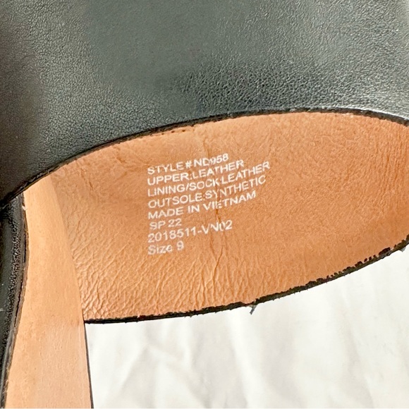 Madewell The Kiera Lugsole Sandal Black 9 - Picture 7 of 15